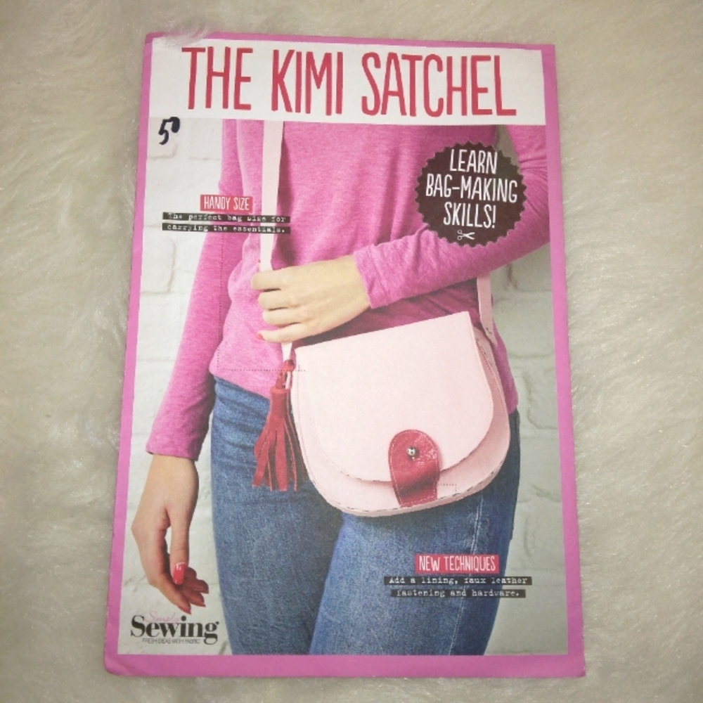 Simply Sewing The Kimi Satchel, learn bag making skills